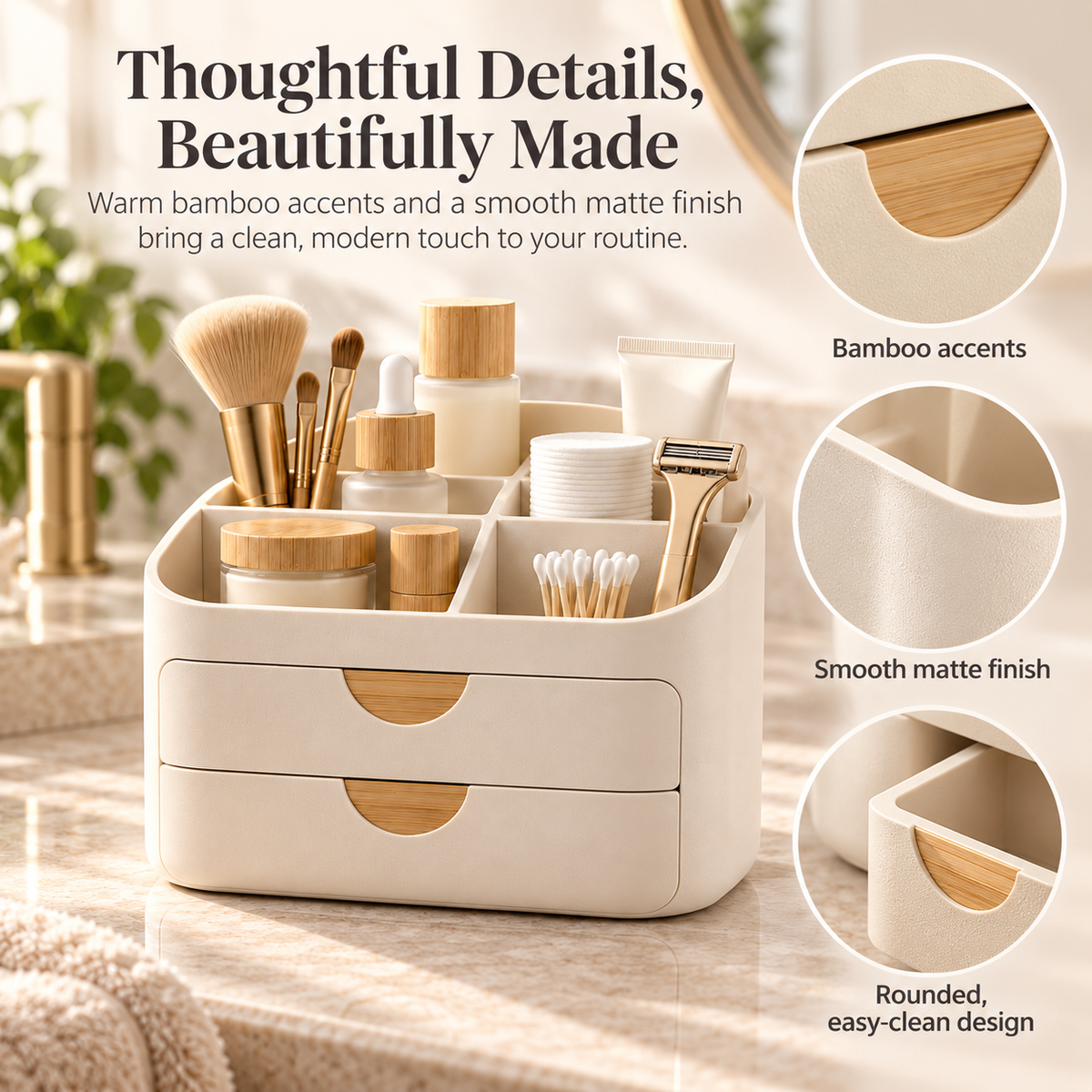 fagfk®Vanity Organizer